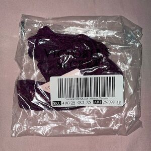 Shine Strap Cut-Out Black Lace Brazilian Panty